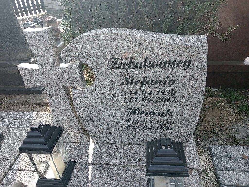 Grób Henryk Ziębakowski