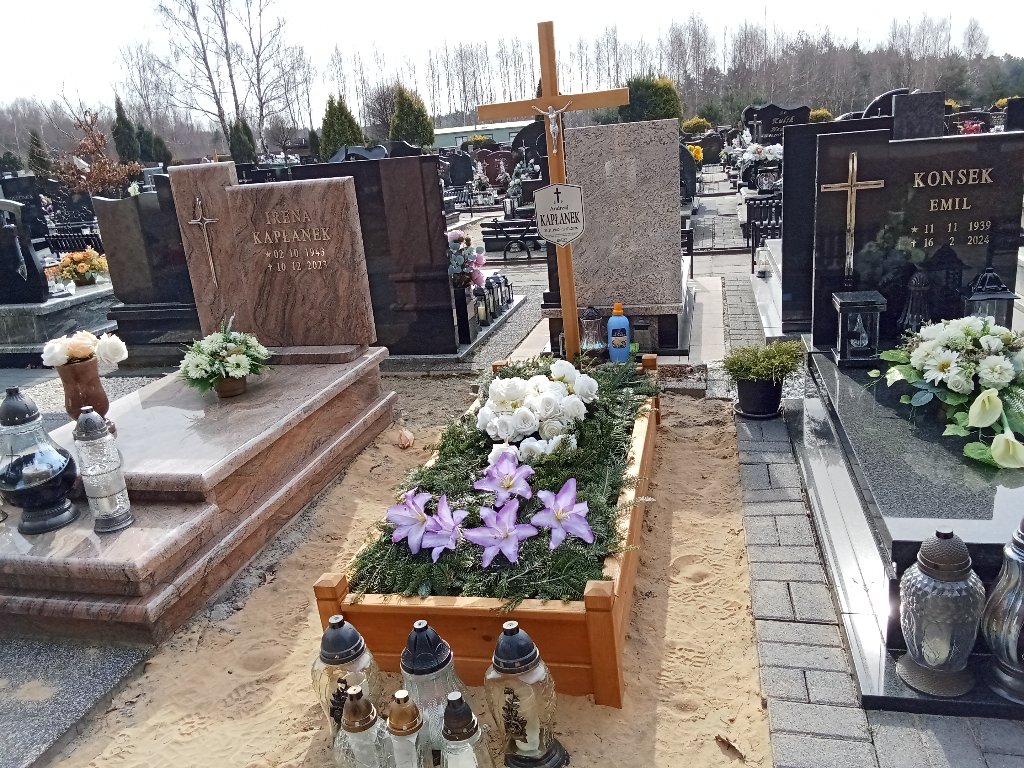 Grób Andrzej Kapłanek